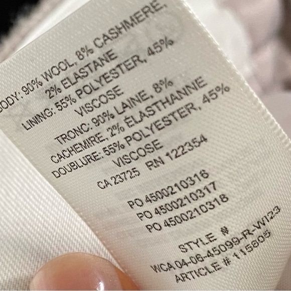 Aritzia Wilfred Alanya Pant- City Cashmere - Picture 7 of 7